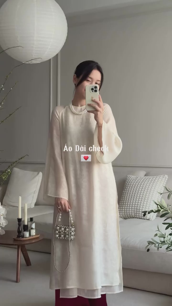 Whispering Cloud Set | Set Ao Dai