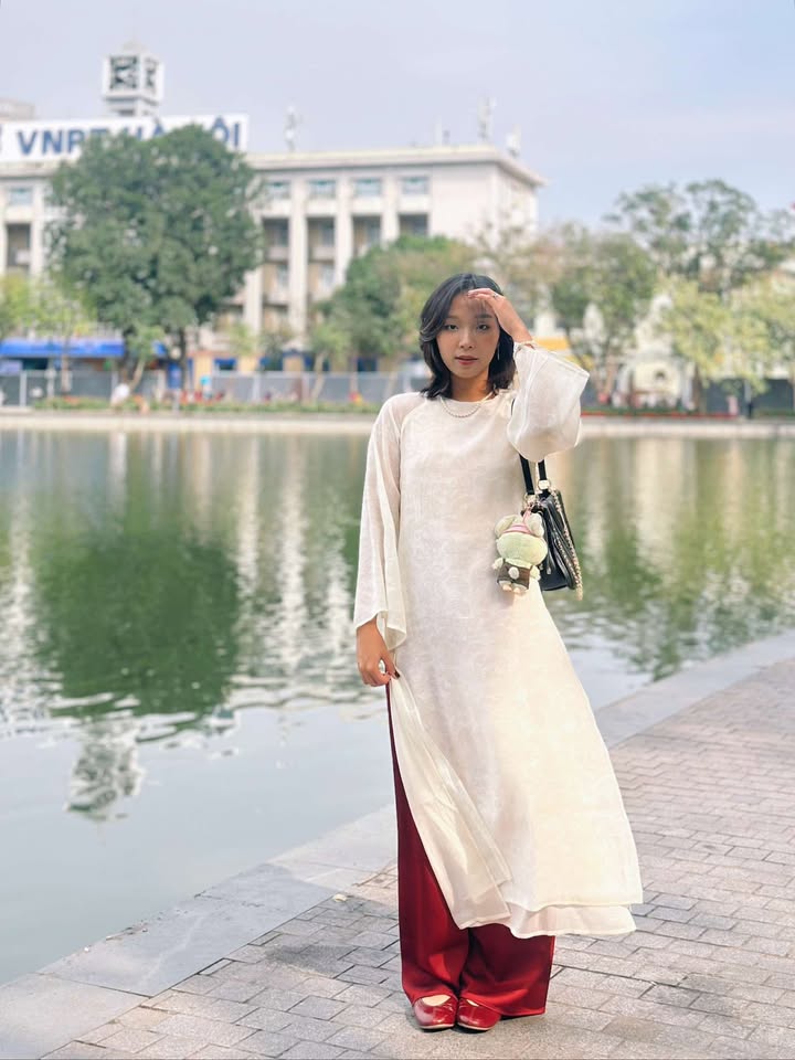 Whispering Cloud Set | Set Ao Dai